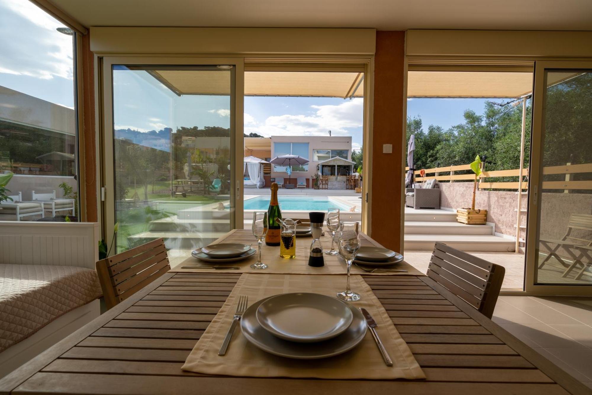 Modular Bungalows With Heated Pool Artemis Greece Dış mekan fotoğraf