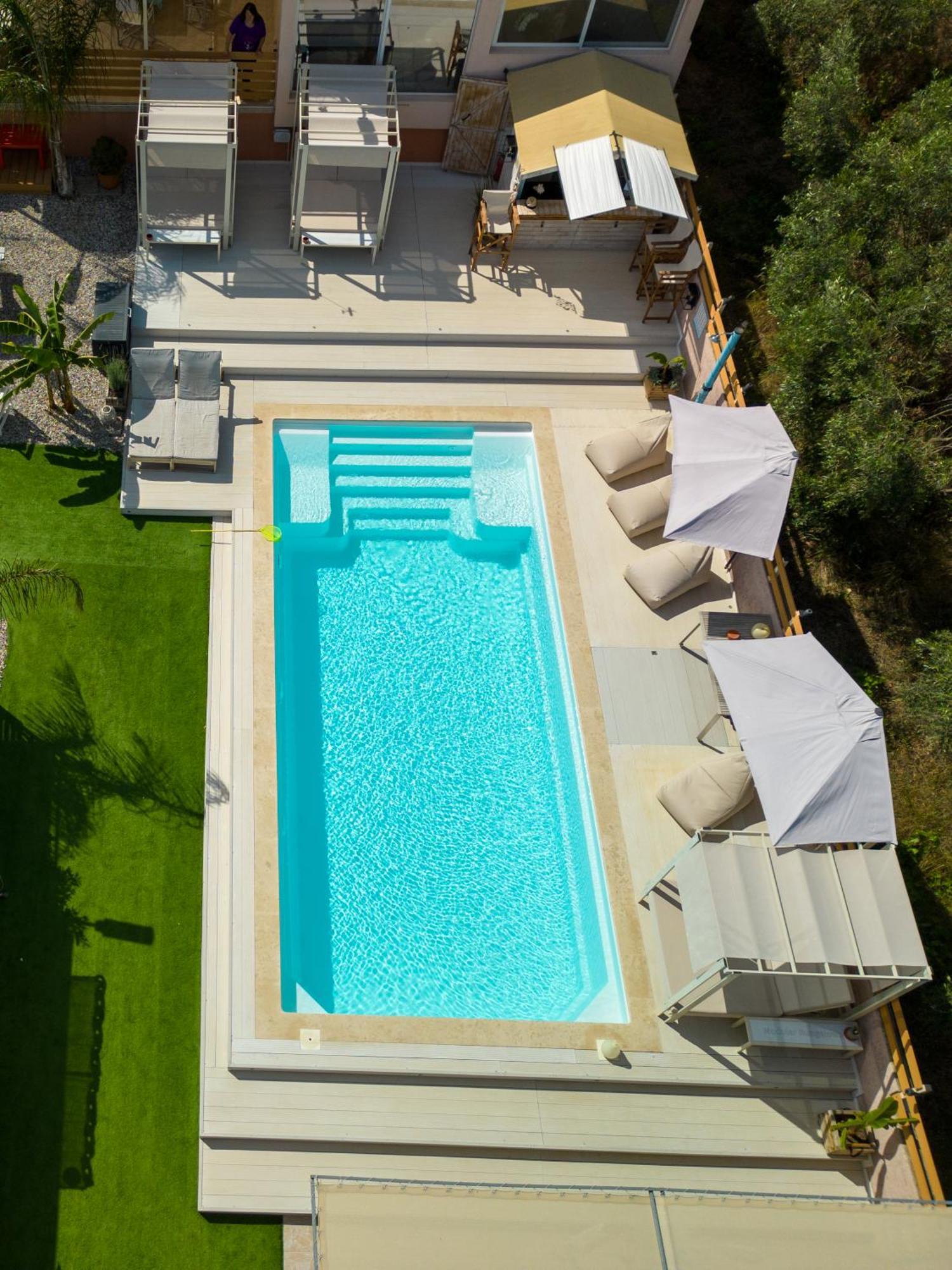 Modular Bungalows With Heated Pool Artemis Greece Dış mekan fotoğraf